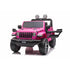 Licensed Jeep Rubicon children's ride on car special Edition - 4WD 12V- Pink